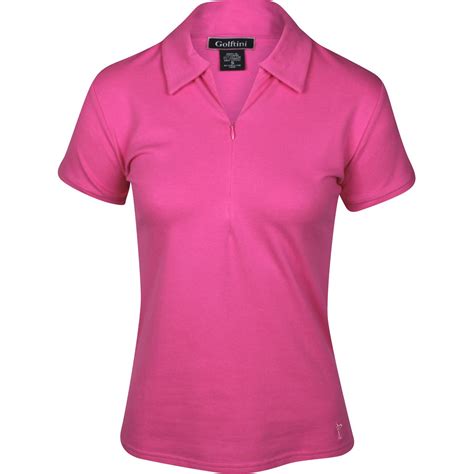 Hot Pink Ladies Polo Shirts