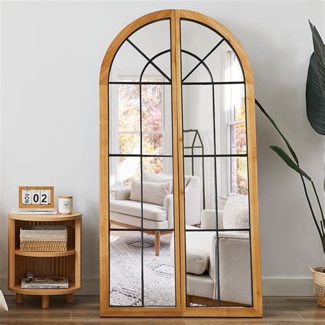 Arched Floor Mirror Modern Full Length Mirrors |Hausfame | Hausfame