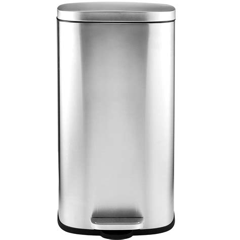 Buy AthLike 8 Gallon Trash Can, 30L Stainless Steel Kitchen Garbage Can ...