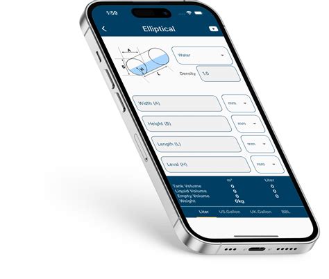 Tank Volume Calculator App
