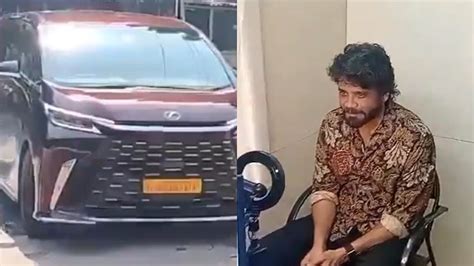 Nagarjuna registers new Lexus amid Naga Chaitanya & Sobhita Dhulipala ...