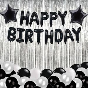 Arihant Hub Happy Birthday Decoration Combo (Happy Birthday Foil ...