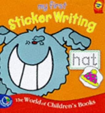 My First Sticker Writing (My First Sticker Books) : Amazon.in: Books