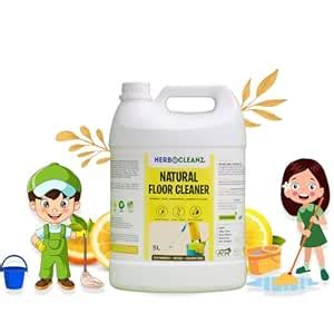 HERBOCLEANZ Concentrated Natural Floor Cleaner - 5L - Non-Toxic ...
