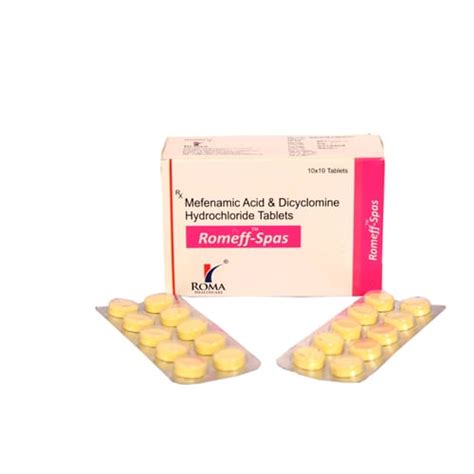 ROMEFF-SPAS Tablets Roma Healthcare