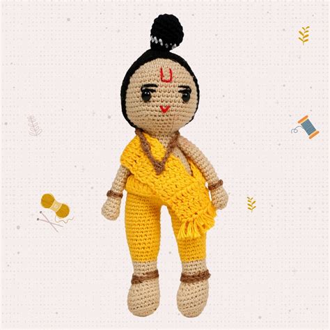 Little Ginnie Lord Ram Crochet Toy | Return & Birthday Gift - AMYH ...