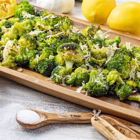 Easy Roast Broccoli From Frozen in the Oven - Feeding Your Fam