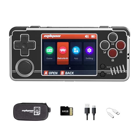 Buy MIYOO A30 Portable Retro Handheld Game Kids Gift 2.8” IPS HD Screen ...