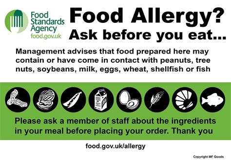 Buy FOOD Y | A4 LAMINATED | Awareness Safety Sign | and Safety Food and ...