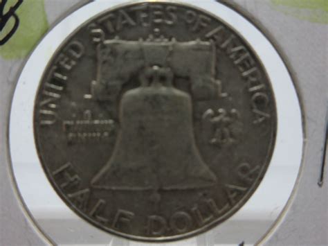 1962 USA LIBERTY BELL SILVER HALF DOLLAR