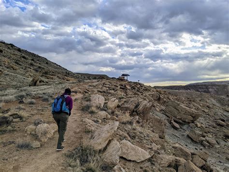The hike on a moody spring day. - Trail Through Time - Grand Junction ...
