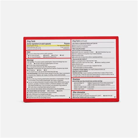 FSA Eligible Tylenol Cold & Flu Multi-Symptom Night Liquid Gels, 24 ct ...