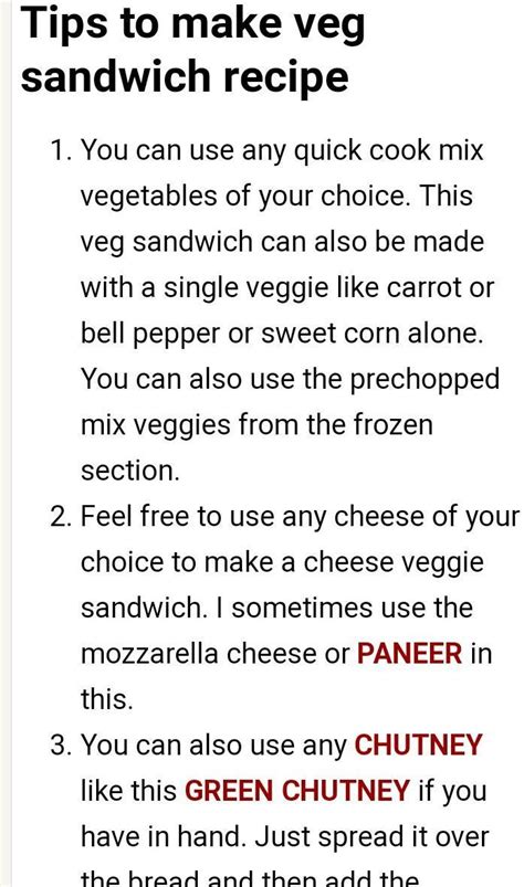 paragraph on how to make sandwich - Brainly.in