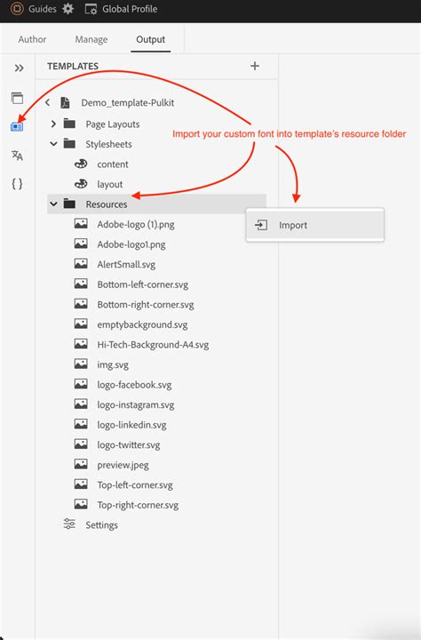 Add custom fonts to your DITA PDF | Adobe Experience Manager