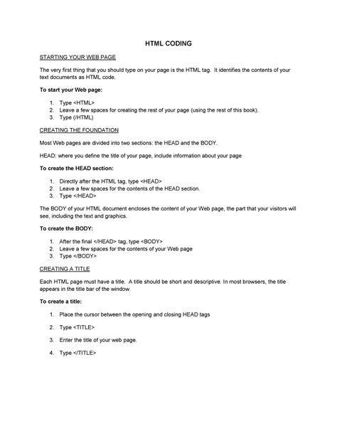 How to Create HTML Code 的图像结果