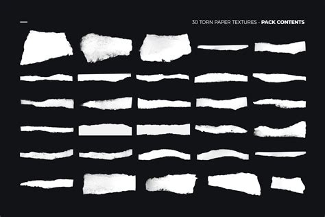 30 Torn Paper Textures : Textures Pixel Surplus : Pixel Surplus ...