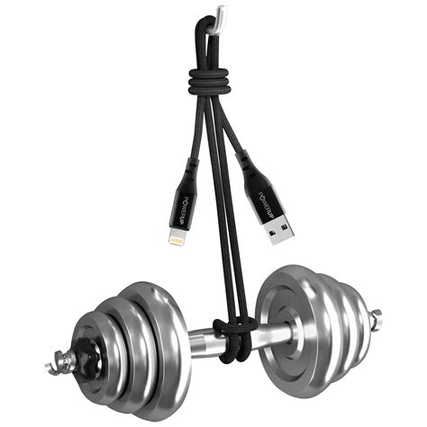 Buy POWERUP Type A to Lightning 4.92 Feet (1.5M) Cable (Fast Charge and Data Sync, Black) Online ...