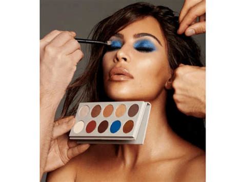kim kardashian: Take a look at this stunning blue eye-shadow approved ...