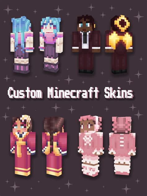 Custom Minecraft Skins - Etsy