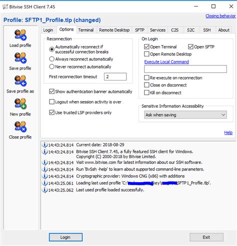 Image result for Bitvise SSH Client