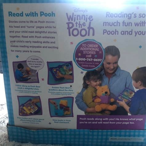 Vintage disney Winnie the pooh Read With Pooh New in Box | #4614094813