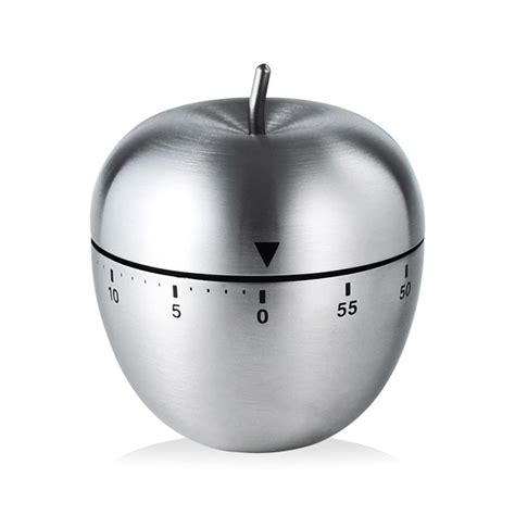 Kitchen Apple Timers for Boiling Eggs Mechanical Kitchen Timer Rotating ...