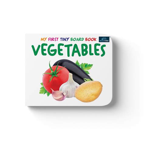 My First Tiny Board Book - Vegetables Books For Kids | book | books ...