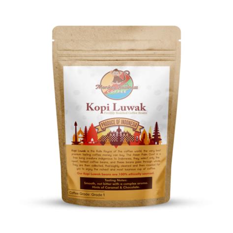 Buy Wild Kopi Luwak Roasted Coffee Beans - Great Christmas GiftPresent ...