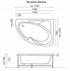 misure vasca vasca da bagno non idromassaggio ad angolo 150x100 cm misure vasca vasca da bagno non idromassaggio ad angolo 150x100 cm