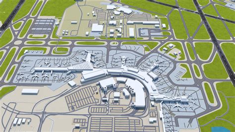 Calgary International Airport 3D Model - TurboSquid 2016180