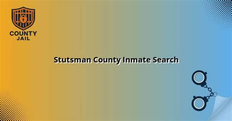 Stutsman County Inmate Search