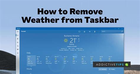Remove Taskbar Weather Windows 1.0 的图像结果