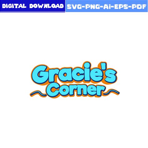 Gracie's Corner Logo Svg, Gracie's Corner Clipart, Gracie's - Inspire ...