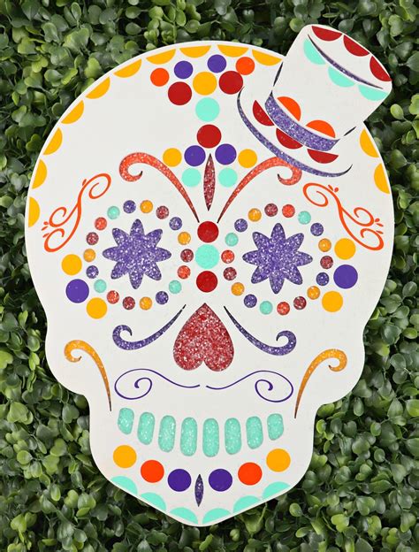 Sugar Skull Decor DIY for Dia de Muertos - Morena's Corner