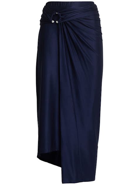 Viscose jersey midi skirt - Rabanne - Women | Luisaviaroma