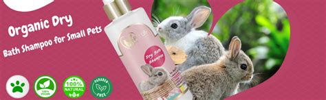 PETLIFE Organic Dry Bath Shampoo For Small Pets, Rabbits & Kitten|Dry ...