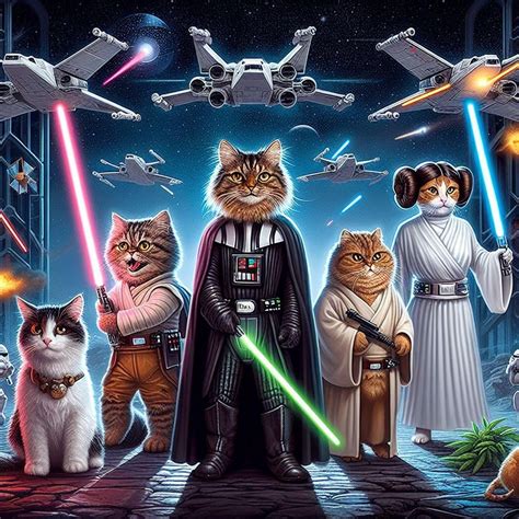 Star Wars cats : r/aiArt