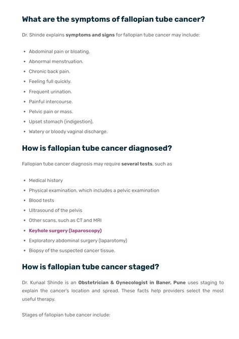PPT - Fallopian Tube Cancer PowerPoint Presentation, free download - ID:13264336