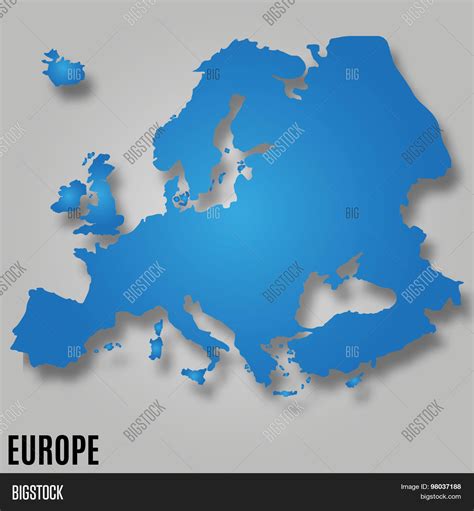 Europe Map Vector 的图像结果