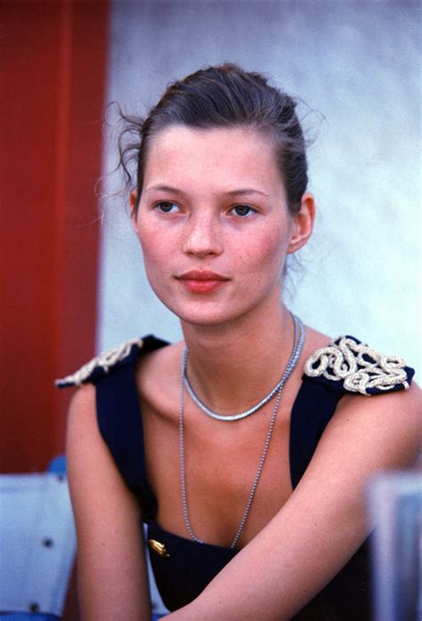Kate Moss' Early Modeling Career Started With Instructions to Look Bored at the Bus Stop | Glamour