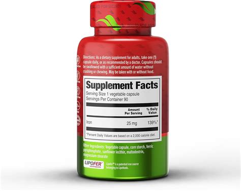 ORZAX Iron Supplement - High Bioavailability, 90 India | Ubuy