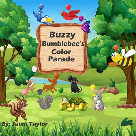 Buzzy Bumblebee's Color Parade: Preschool rhyming book introducing ...