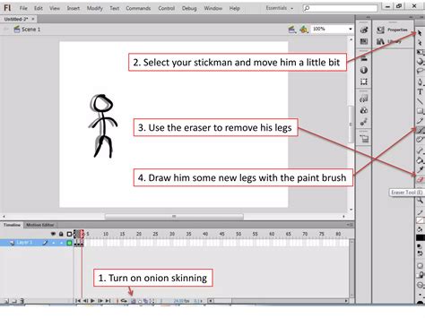 Flash-Animation Lesson 1 的图像结果