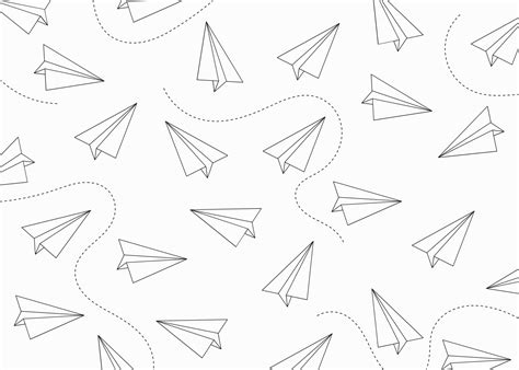Image result for Paper Airplane Pattern