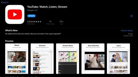 Image result for YouTube iOS