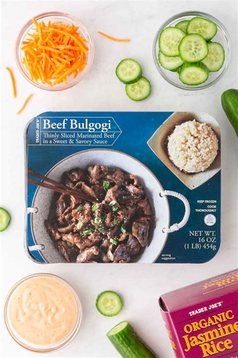 Trader Joe's Beef Bulgogi Bowls | Get On My Plate