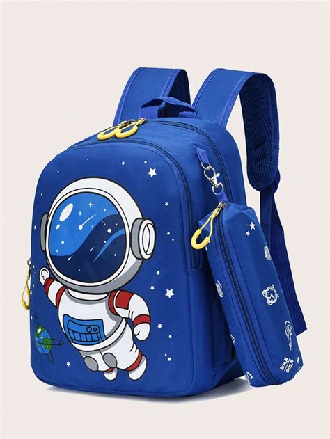 New Fashion Cartoon Shoulder Backpack With Small Bag in 2025 | Kids ...