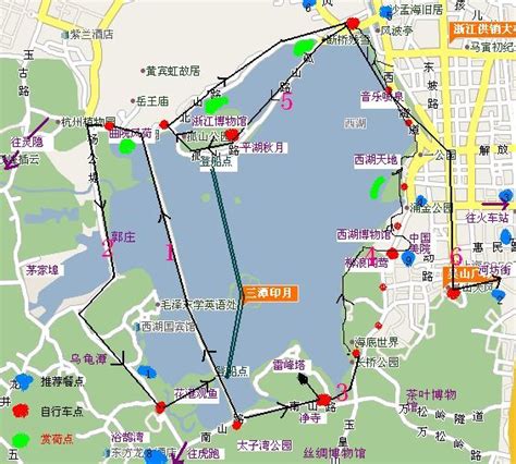 西湖地图,惠州西湖地图,杭州西湖地图全图- 衣网