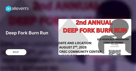 Deep Fork Burn Run, Stillwater, Okla., 2 August 2025 | AllEvents