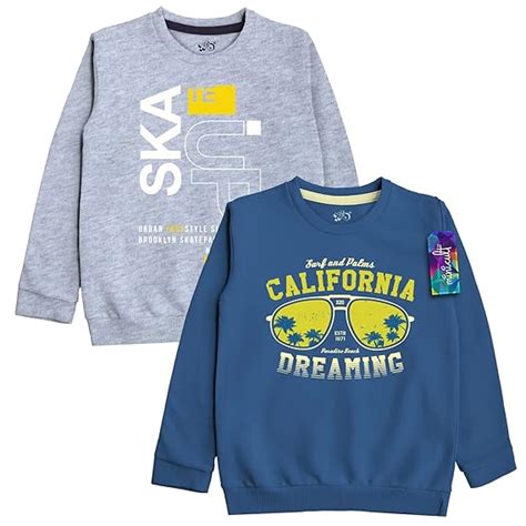 minicult Cotton Printed Sweatshirts for Boys and Girls Ideal for Light ...